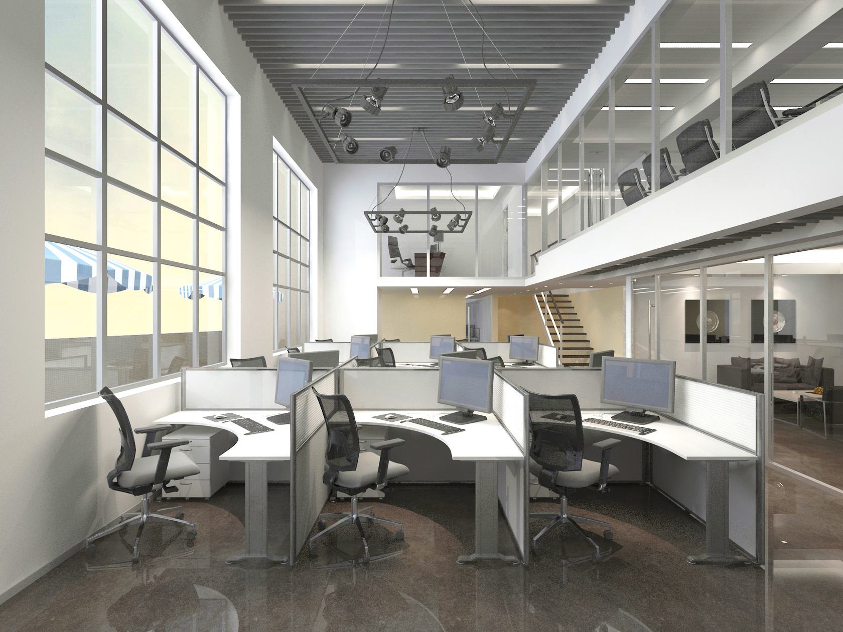 上?？萍佳邪l(fā)公司上海金山區(qū)辦公室裝修工程